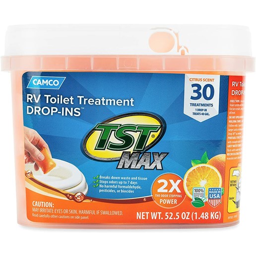 TST MAX RV Toilet Treatment Drop-Ins 30-Ct