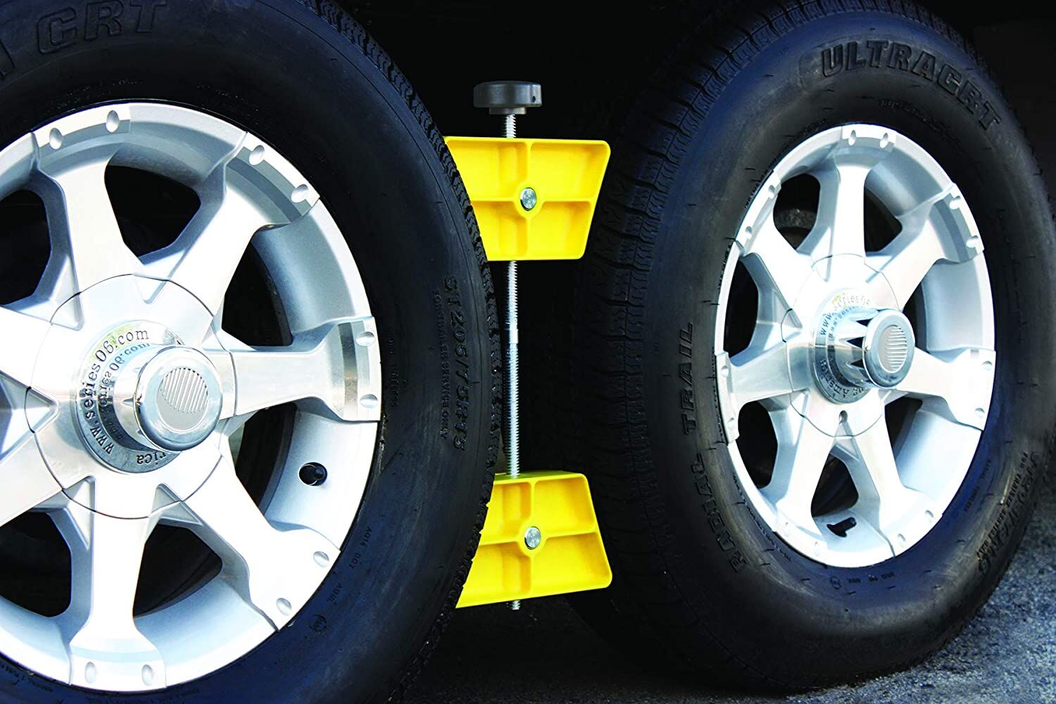 Camco Large RV Wheel Stop Yellow