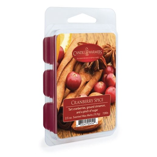 Cranberry Spice Scented Wax Melts, 6-Ct
