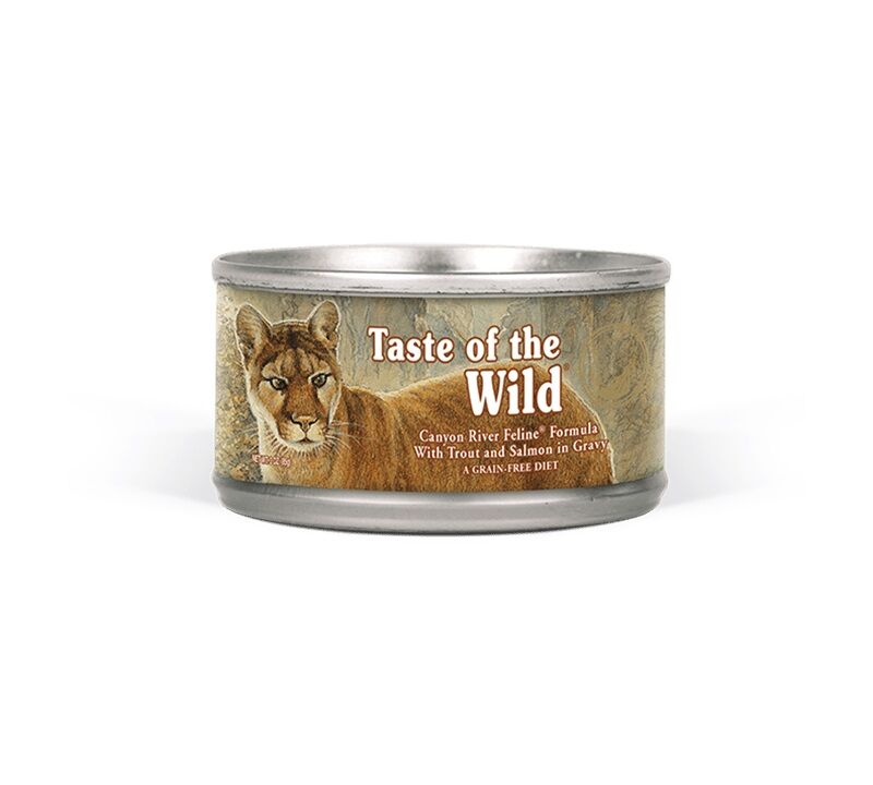 5.5oz Taste of the Wild Canyon River Cat Food Wet Cat Food