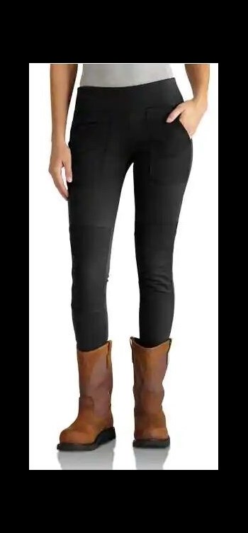 Women's Force® Utility Knit Legging in Black - Pants, Carhartt