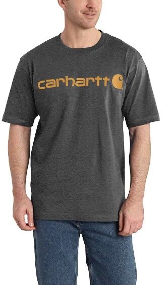 Carhartt Men's Loose Fit Heavyweight Short Sleeve Logo Graphic T-Shirt