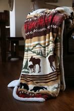 54-In x 68-In Hinterland Plush Sherpa Throw