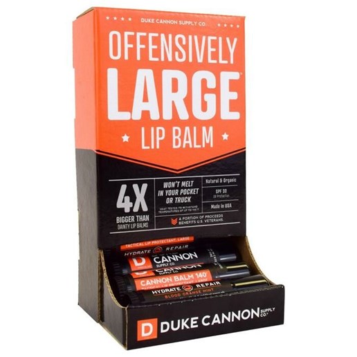 Cannon Balm 140° Tactical Lip Protectant in Blood Orange Mint, .5-Oz Tube