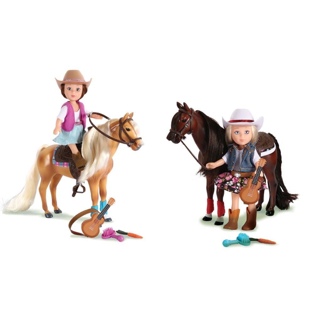 Paradise Kids Cowgirl Cool Doll With Horse Assortment