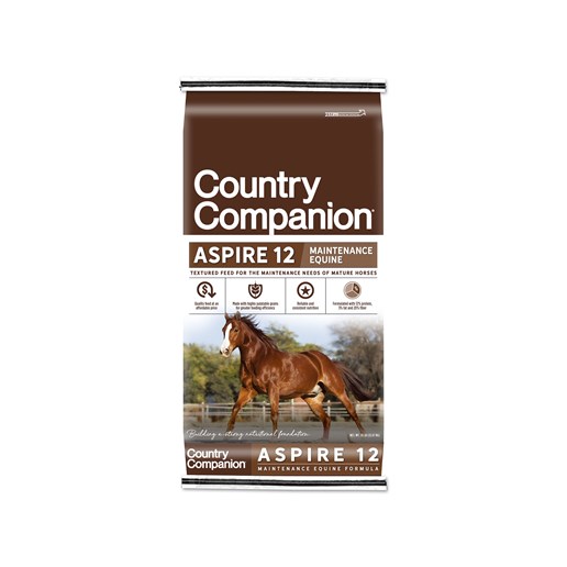 Country Companion Aspire 12% Maintenance Equine Formula, 50-Lb