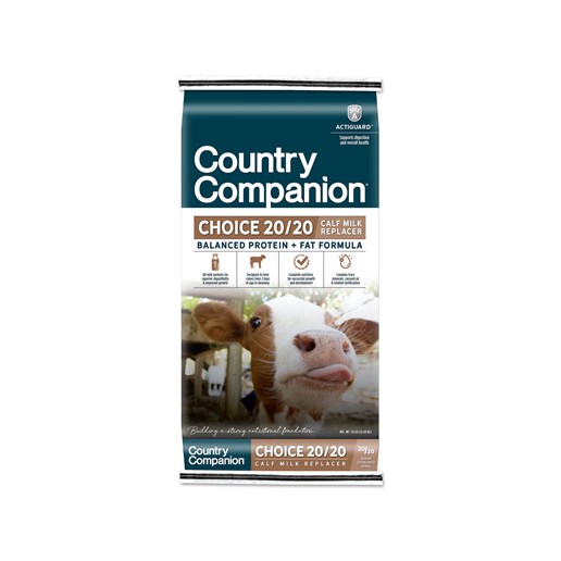 Country Companion Choice 20/20 Calf Milk Replacer, 50-Lb 