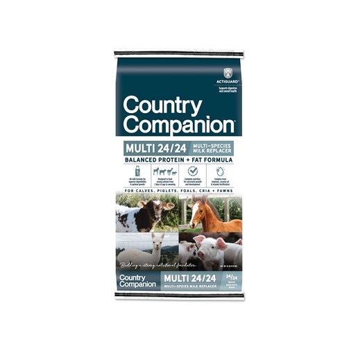 Country Companion 24/24 Multi-Species Milk Replacer, 25-Lb