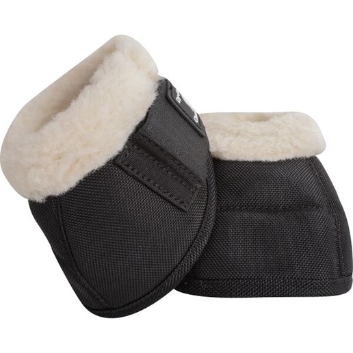 Dyno Turn Fleece Bell Boots in Black, Large