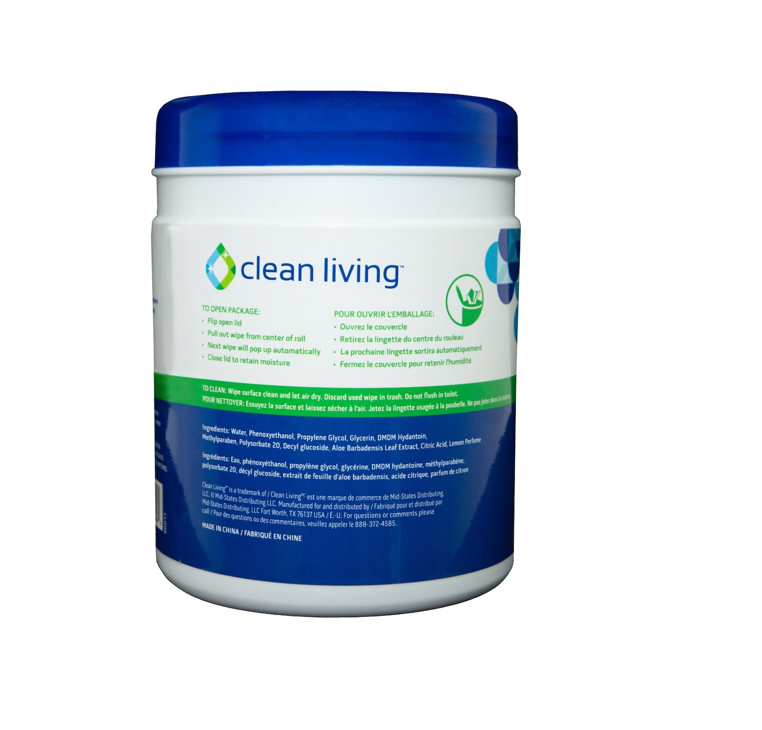 Clean Living All Purpose Wipes, 200-Ct