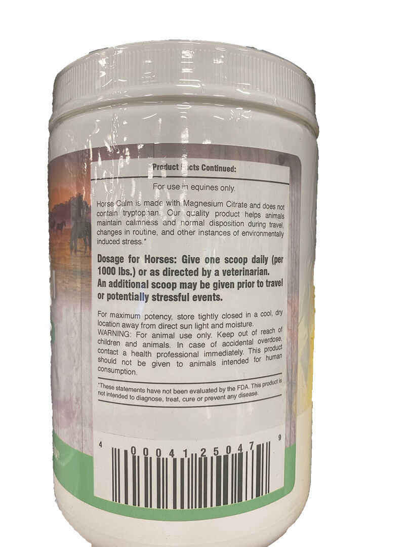 Horse Calm Equine Health Supplement, 1-Lb