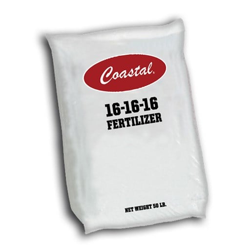 16-16-16 Fertilizer, 50-lb Bag