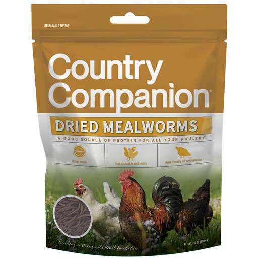 Country Companion Dried Mealworms, 5-Lb