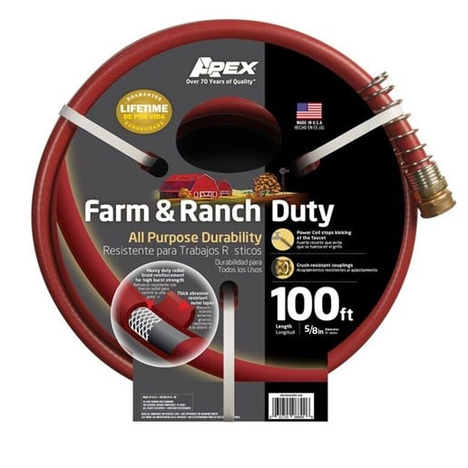Apex 5/8-In x 100-Ft Commercial Farm and Ranch Hose