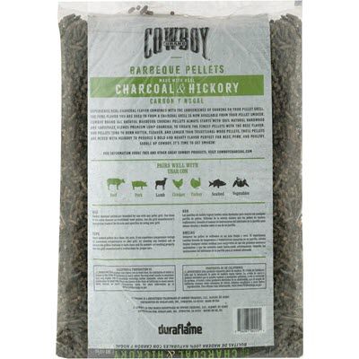 Cowboy Charcoal & Hickory BBQ Pellet Fuel, 20-Lb