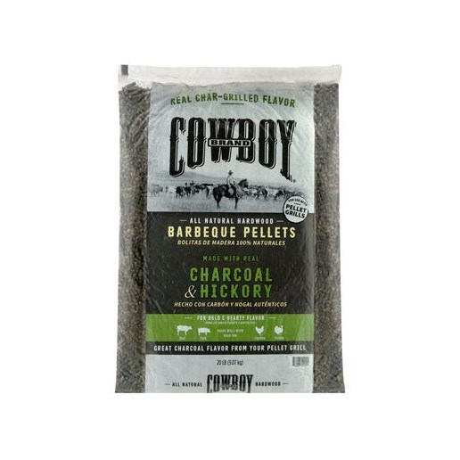 Cowboy Charcoal & Hickory BBQ Pellet Fuel, 20-Lb