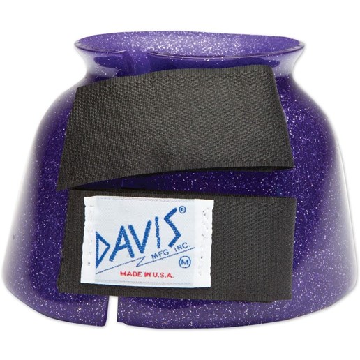 DAVIS Bell Boot in Purple Glitter, Large