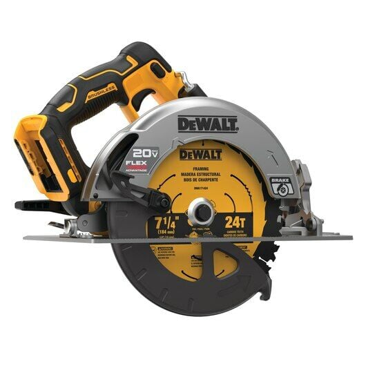 20V MAX* 7-1/4-In Brushless Cordless Circular Saw With FLEXVOLT Advantage™ (Tool Only)