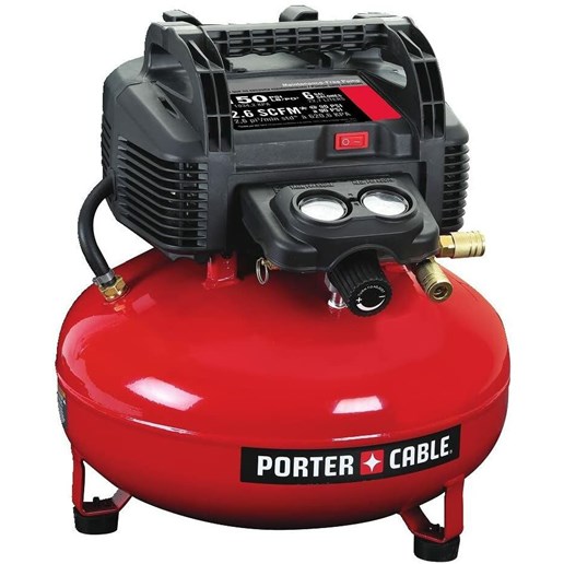 Porter Cable 6-Gal Oil-Free Pancake Air Compressor