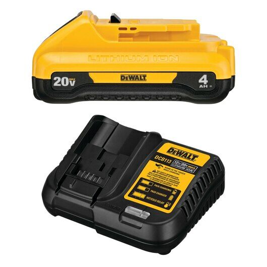 DeWALT 20V MAX 4 AH Compact Battery Starter Kit