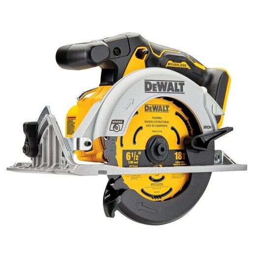 DeWALT 20V MAX 6 1/2-In Brushless Circular Saw (Tool Only)