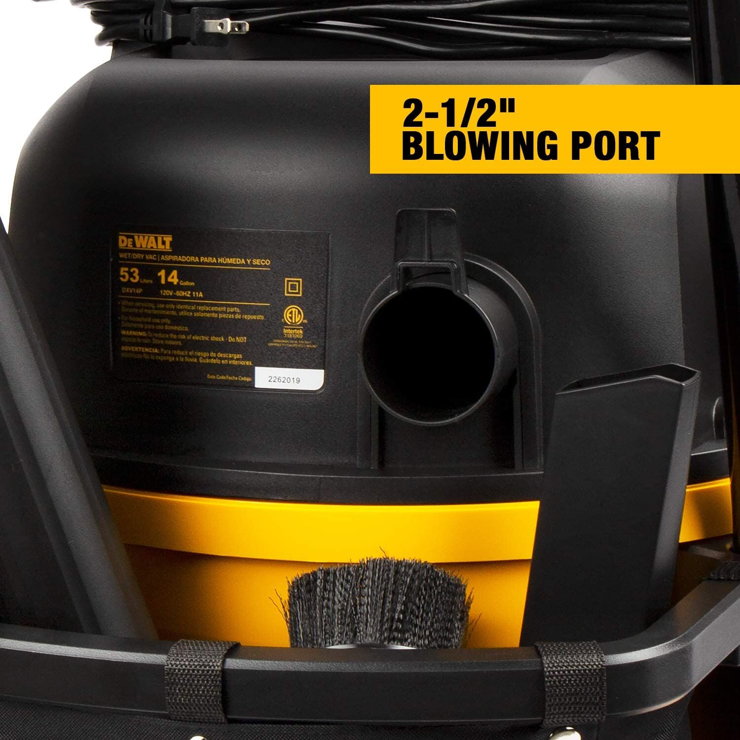 DEWALT 6.0 HP Wet/Dry Vacuum, 14-Gal