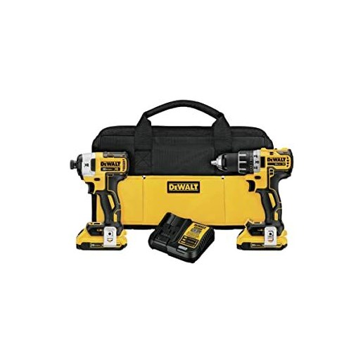 DeWALT 20 V Max Brushless Compact Drill/Driver and Impact Driver Combo