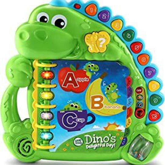 Leapfrog Dino S Delightful Day Book