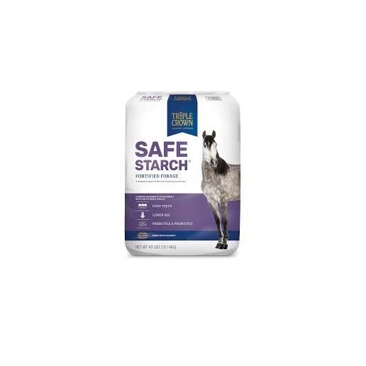Triple Crown Safe Starch Forage Equine Feed, 40-Lb Bag