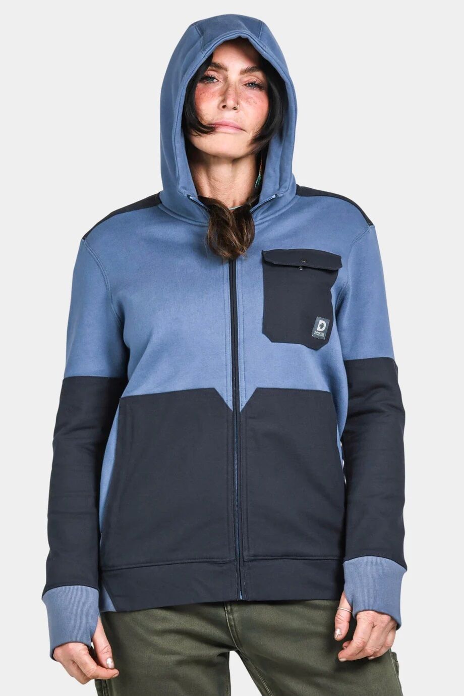 Dovetail Workwear Women's Rugged Zip Hoodie