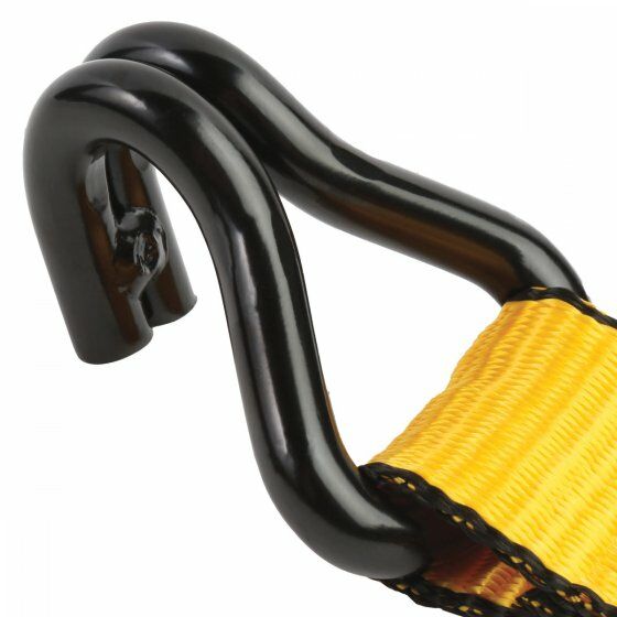 DeWALT 2-In X 27-Ft 10,000-Lb Heavy-Duty Ratchet Tie-Down Strap with Double J Hooks