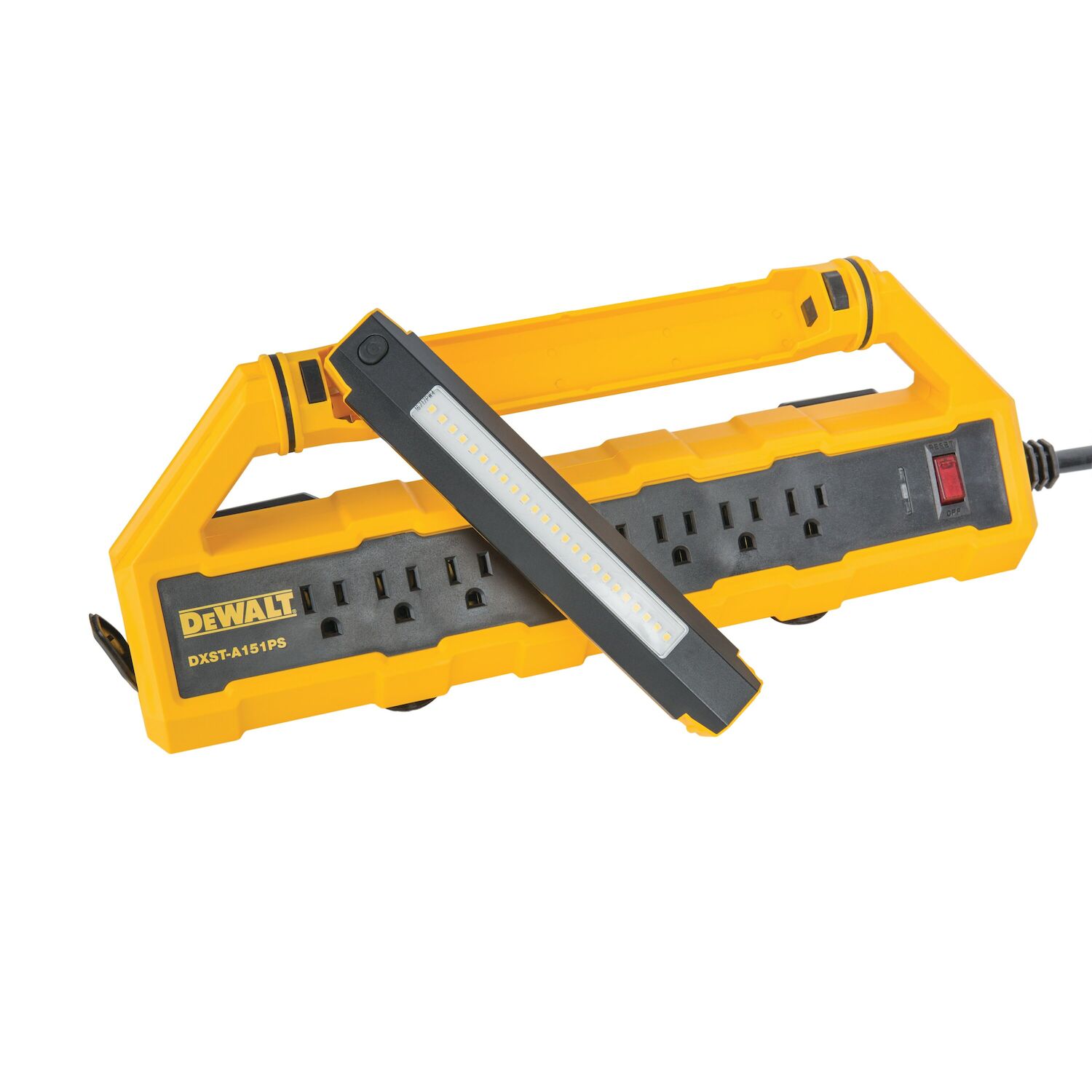 15 AMP GFCI Power Station with Detable Shop Light