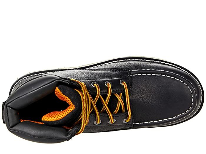 Men's Flex Moc Toe Work Boot in Black