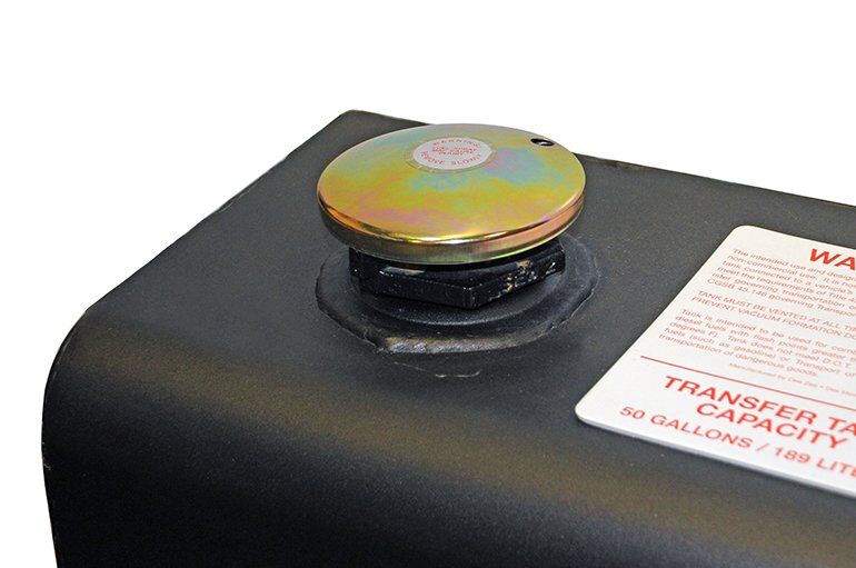 Dee Zee Square Transfer Tank In Black Steel, 55-Gal