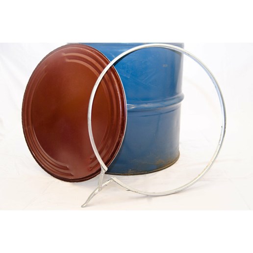55-Gal Steel Drum with Ring & Lid (ASSORTED)