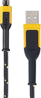DeWALT 6-Ft Reinforced Braided Cable for Micro-USB