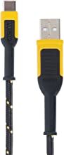 DeWALT 6-Ft Reinforced Braided Cable for USB-A to USB-C
