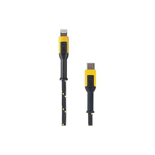 DeWALT 4-Ft Reinforced Cable for Lightning to USB-C