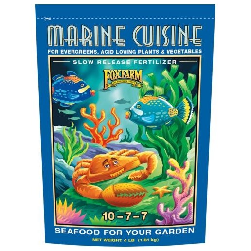 Fox Farm Marine Cuisine Slow Release Fertilizer, 4-Lb Bag