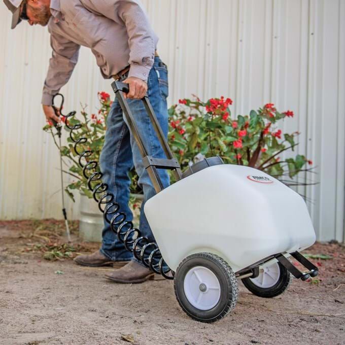 8-Gal Wheeled Spot Sprayer with 1.2 GPM Pump