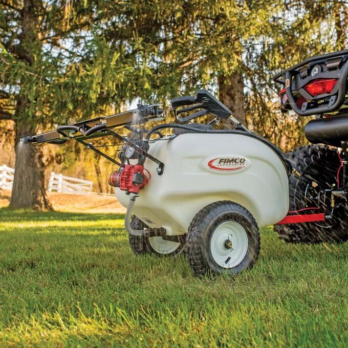 20-Gal Trailer Sprayer with 2.4 GPM Pump