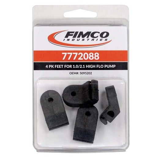 Rubber Feet for High Flo 1.0 to 2.4 GPM Pumps, 4-Pk