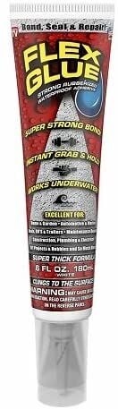 Flex Seal White Flex Glue, 6-Oz