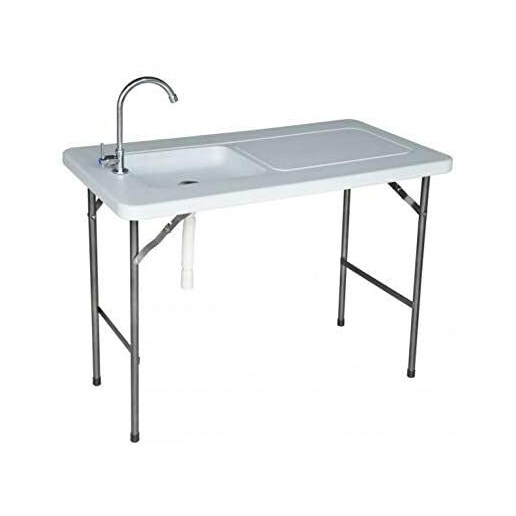 Multi Use Fish & Game Table with Faucet