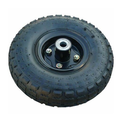 10-In Pneumatic Replacement Turf Tire for Hand Trucks and Lawn Carts