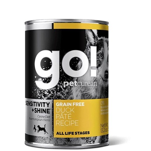 go! Solutions Sensitivity and Shine Grain Free Duck Pate Recipe, 12.5-oz Can Wet Dog Food