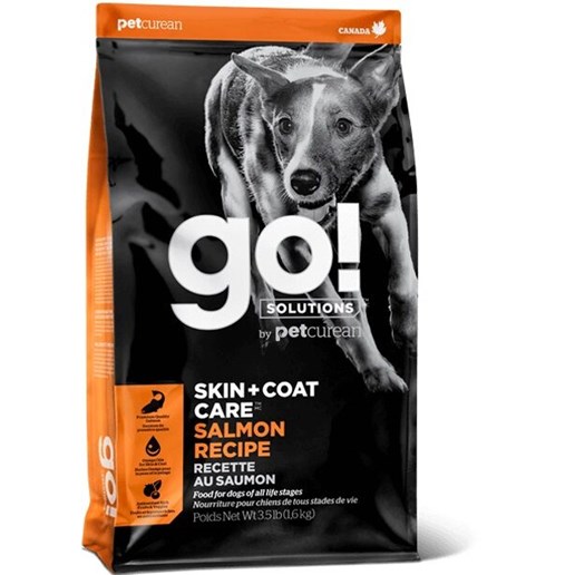 go! Solutions Skin and Coat Care Salmon Recipe, 3.5-lb Bag Dry Dog Food