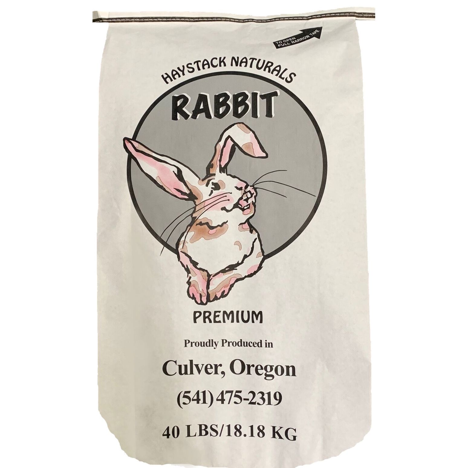 16% Premium Rabbit, 40-Lb Feed Treats Haystack Farm Feed
