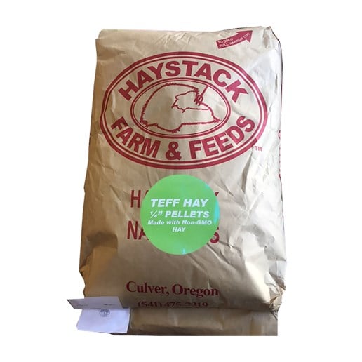 Haystack Teff Hay Pellets, 40-Lb bag