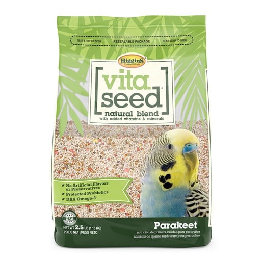 Higgins Vita Seed Parakeet, 2.5-Lb Bag